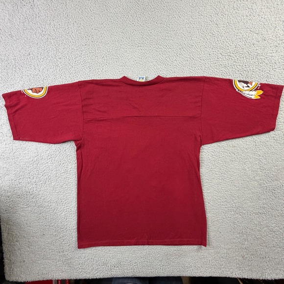 Vintage 1992 Washington Redskins NFL Competitor V-Neck Shirt Mens Medium NFLP - Picture 5 of 9
